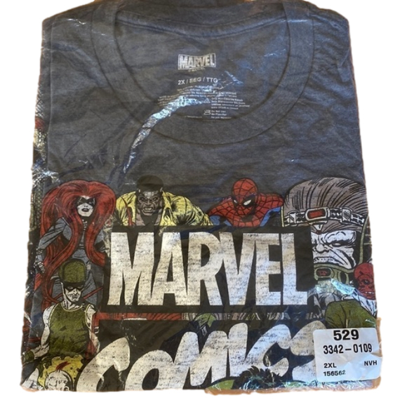 Marvel Comics NWT T-shirt 2 XL - Picture 2 of 3